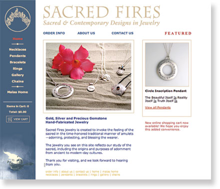 Sacred Fires Jewelry